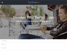 Tablet Screenshot of lenders.com